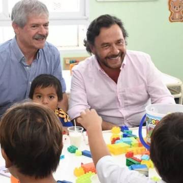 Más oportunidades para la niñez: el gobernador inauguró el nuevo Centro de Primera Infancia en Ballivián