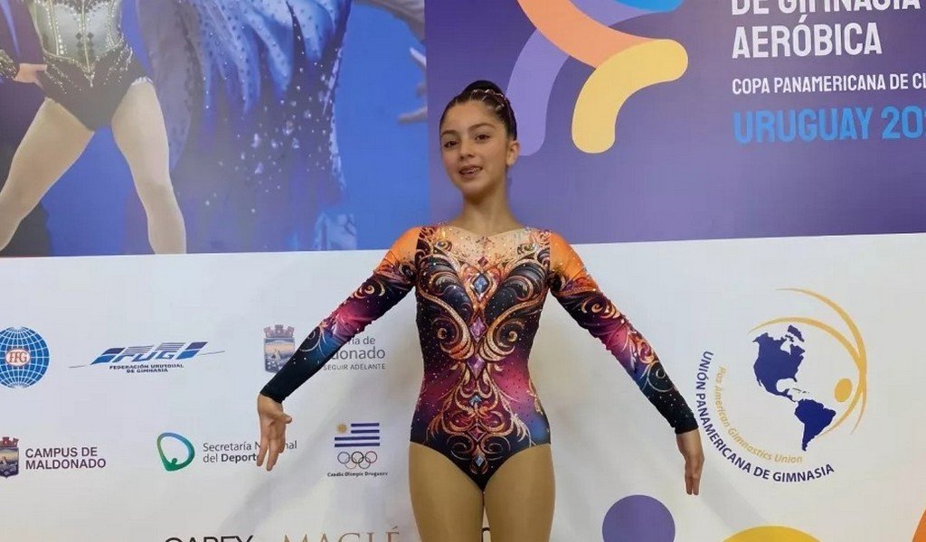 La salteña Tiziana Flores representará al país en un selectivo internacional de gimnasia aeróbica