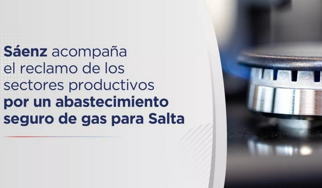 Sáenz acompaña el reclamo de los sectores productivos por un abastecimiento seguro de gas para Salta