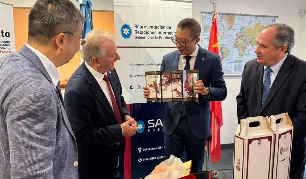 El Vicegobernador recibió a una misión oficial de la Embajada de China